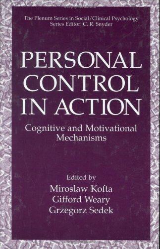 Cover for Personal control in action