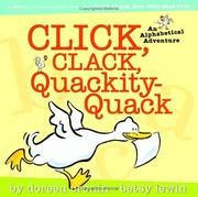 Cover for Click, clack, quackity-quack