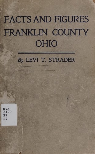 Cover for Facts and figures of Franklin County, Ohio