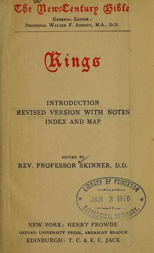 Cover for Kings