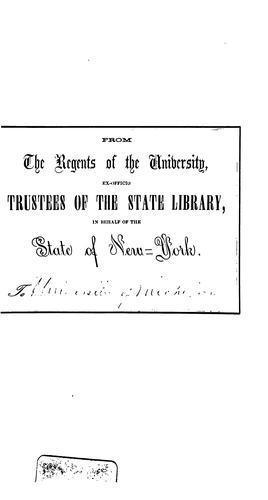 Cover for Catalogue of the New York state library: 1855.