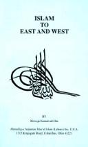 Cover for Islam to the East and West