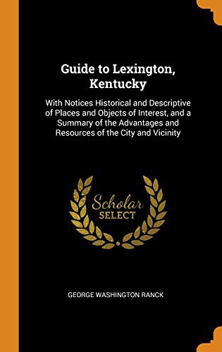 Cover for Guide to Lexington, Kentucky