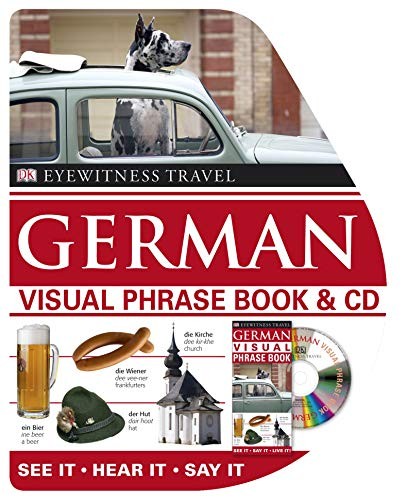 Cover for German Visual Phrase Book and CD