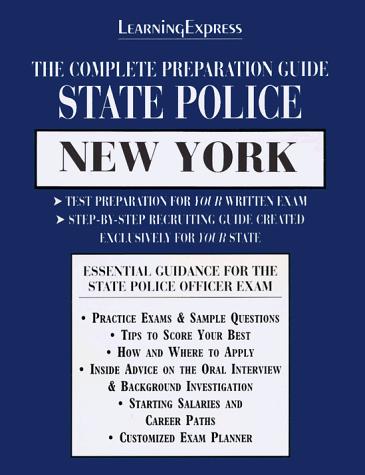 Cover for State Police New York (Learning Express Law Enforcement Series New York)