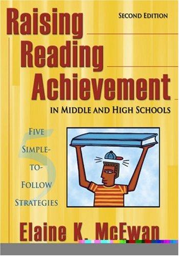 Cover for Raising Reading Achievement in Middle and High Schools