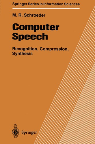 Cover for Computer Speech