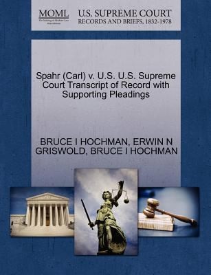 Cover for Spahr