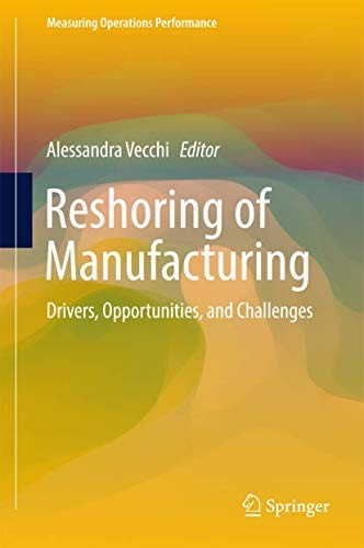 Cover for Reshoring of Manufacturing