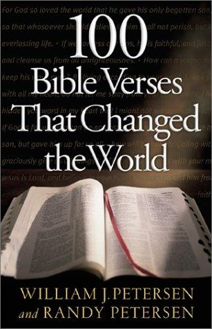 Cover for 100 Bible Verses That Changed the World