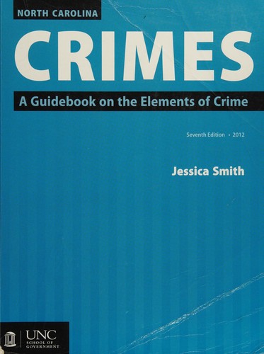 Cover for North Carolina Crimes