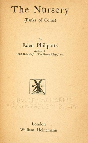 Cover for The Nursery