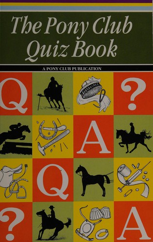 Cover for The Pony Club quiz book