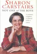 Cover for Not one of the boys