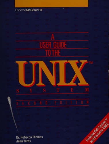 Cover for A user guide to the UNIX system