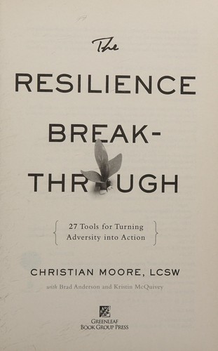 Cover for Resilience Break-Through