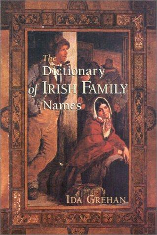Cover for The Dictionary of Irish Family Names