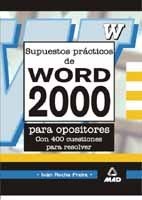 Cover for Supuesto practico de word 2000