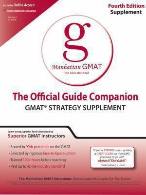 Cover for The Official Guide Companion 12th Edition Official Guide For Gmat Review Quantitative Problem Explanations