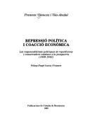 Cover for Repressió política i coacció econòmica