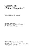 Cover for Research on written composition