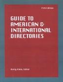 Cover for Guide to American & international directories