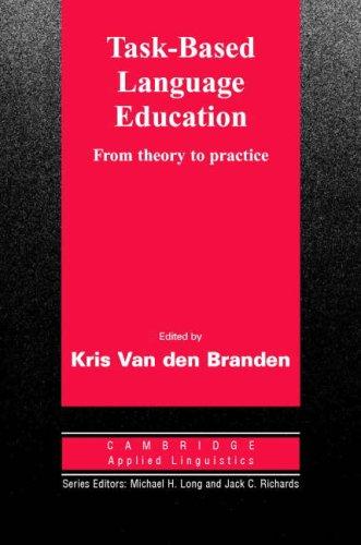 Cover for Task-Based Language Education
