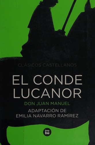 Cover for El conde Lucanor