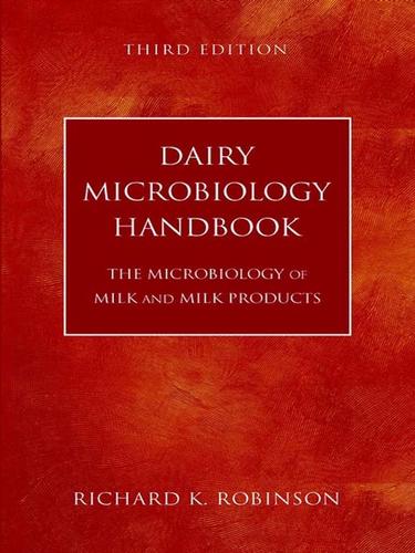 Cover for Dairy Microbiology Handbook