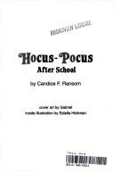 Cover for Hocus-pocus after school