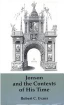 Cover for Jonson and the contexts of his time