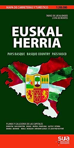 Cover for Mapa carreteras Euskal Herria