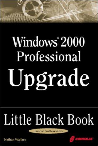Cover for Windows 2000 Professional Upgrade Little Black Book