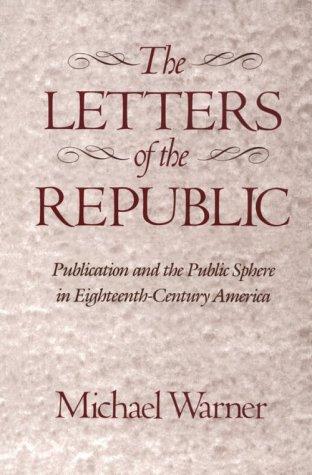 Cover for The Letters of the Republic