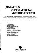 Cover for Advances in Chinese Medicinal Materials Research