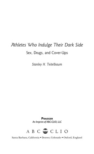 Cover for Athletes who indulge their dark side