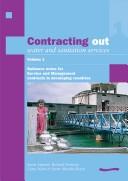 Cover for Contracting Out Water and Sanitation Services