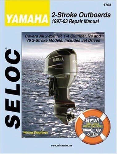 Cover for Yamaha Outboards, All Engines, 2 Stroke Only, 1997-03 (Marine Manuals)