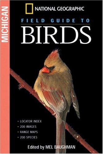 Cover for National Geographic field guide to birds. Michigan