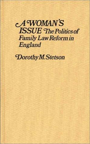 Cover for A woman's issue