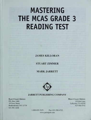 Cover for Mastering the MCAS