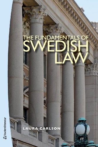 Cover for The fundamentals of Swedish law
