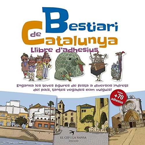 Cover for Bestiari de Catalunya. Llibre d'adhesius