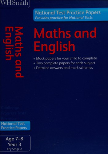 Cover for Wh smith national tests