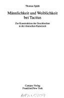 Cover for Männlichkeit und Weiblichkeit bei Tacitus