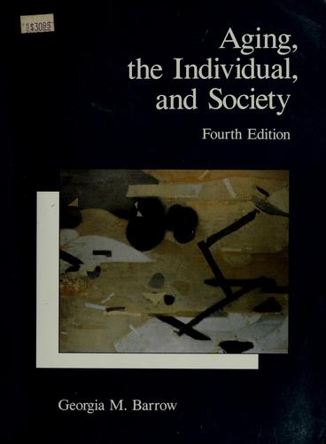 Cover for Aging, the individual, and society