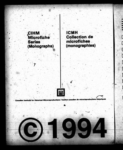 Cover for Catalogue