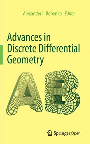 Cover for Advances in Discrete Differential Geometry