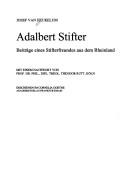 Cover for Adalbert Stifter
