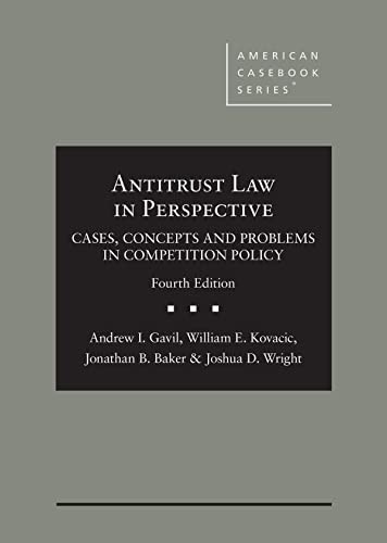 Cover for Antitrust Law in Perspective